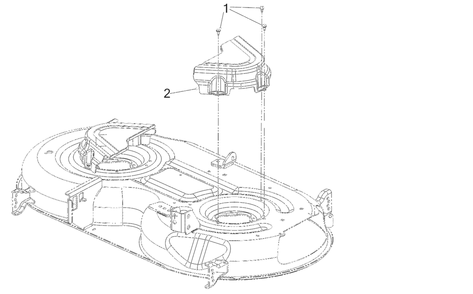 Deck Covers Diagram and Parts List for 17ADFACSA07 2022 Yard Machines Lawn Tractor